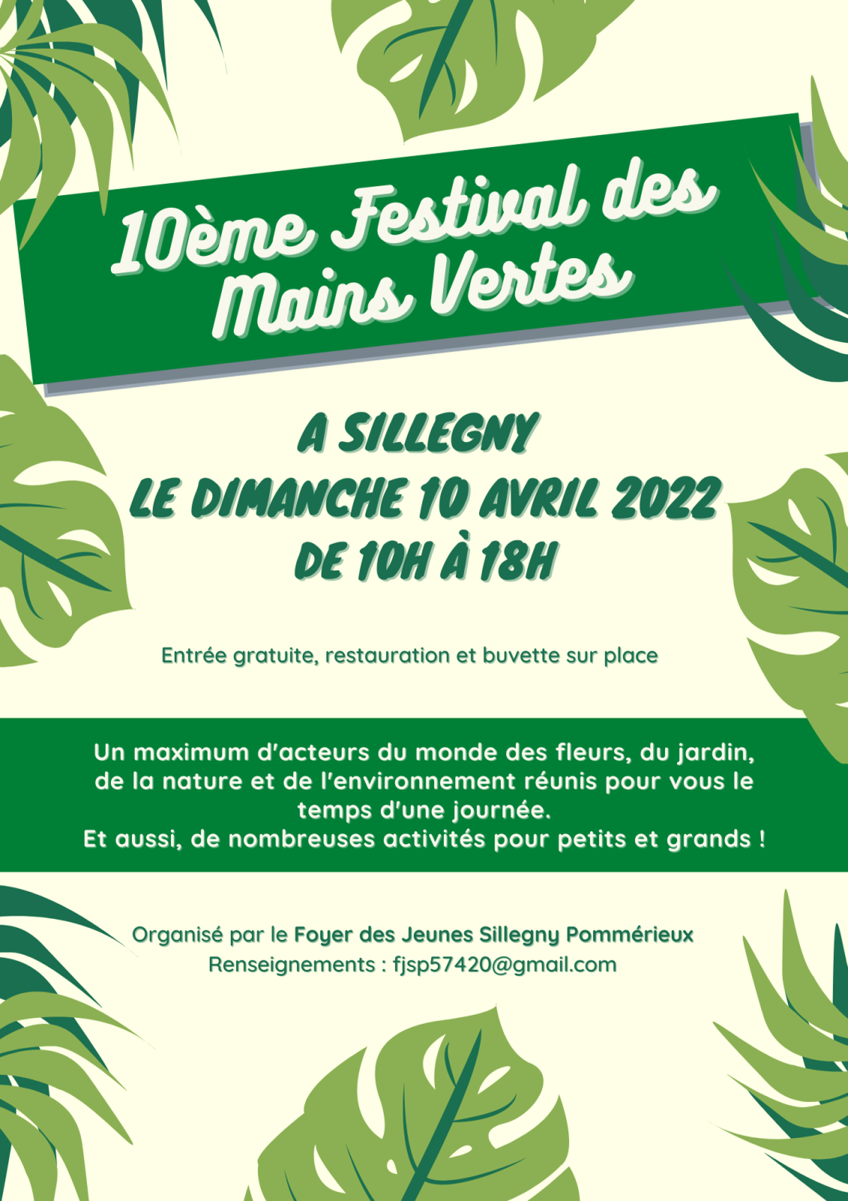 Festival des mains vertes 10-04-2022