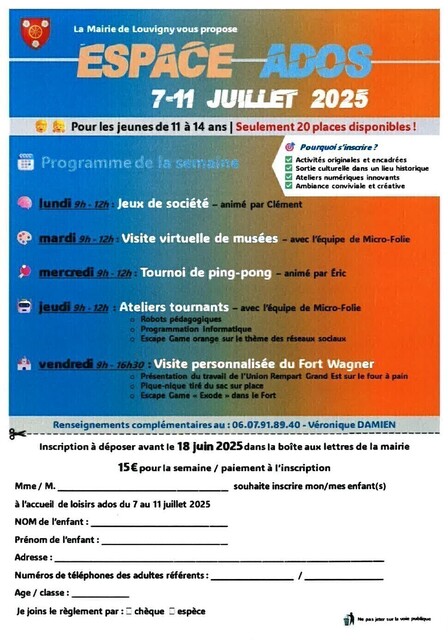 ESPACE ADOS